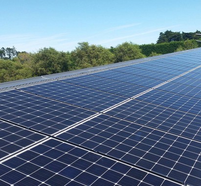 Estação de energia solar fora da rede de 200 KW em Gana
