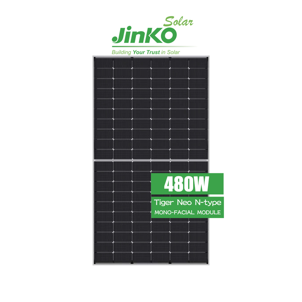 Jinko Tiger Neo N Tipo Painel Solar 460W 470W 480 Wp Mono N Tipo Módulo Fotovoltaico